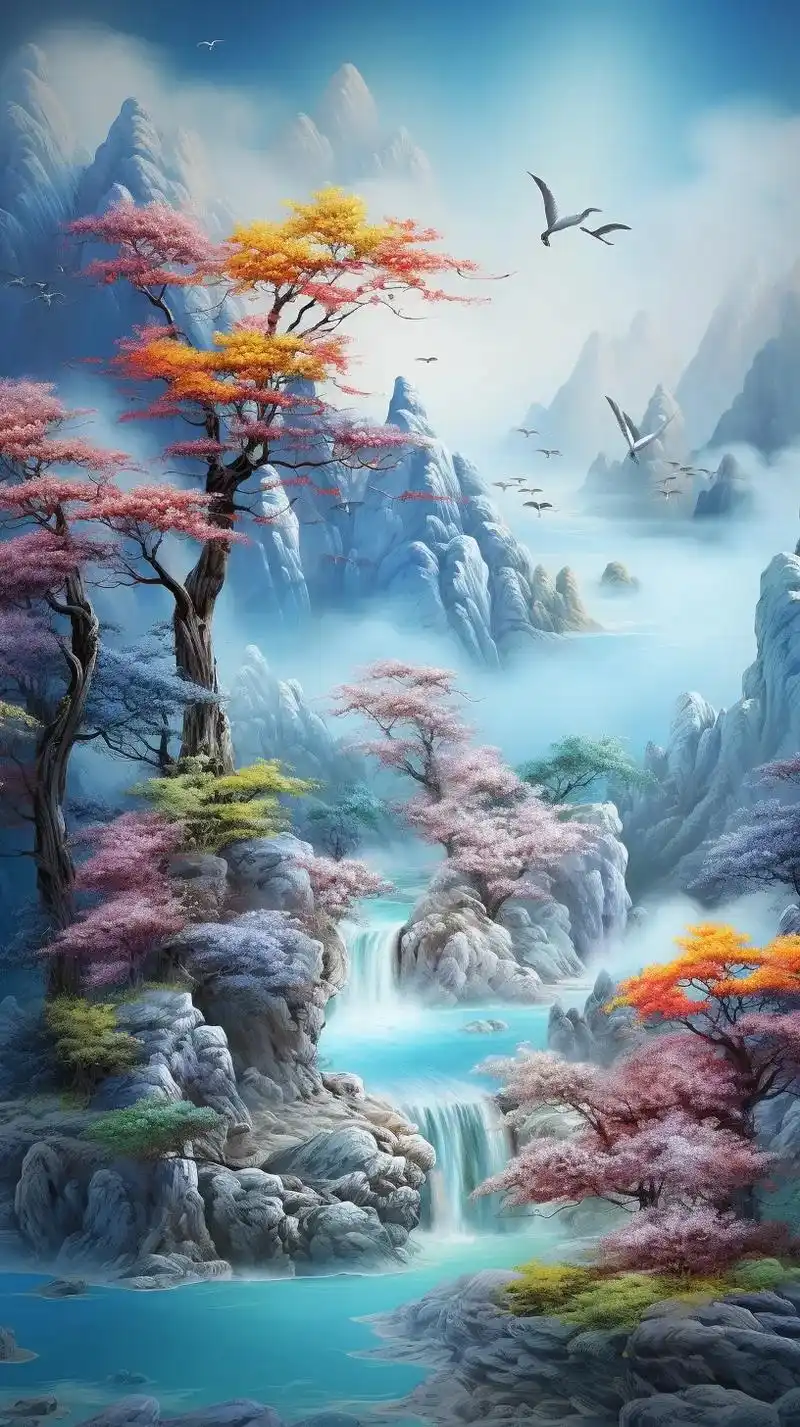 奇美仙境风景是一种令人陶醉的玻璃艺术形式, - 抖音