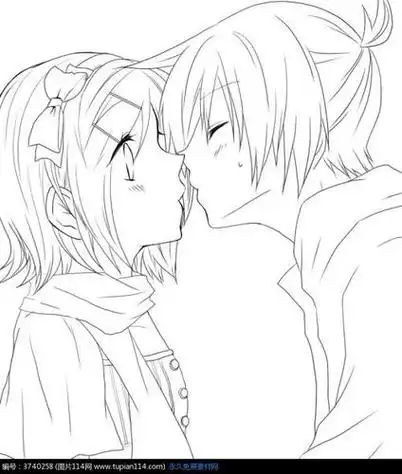 简笔画人物情侣动漫手绘人物衣服图片大全集未收录 手绘简笔画  漫画