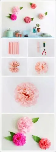 庆三八纸花手工制作大全!