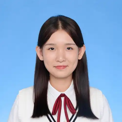 蓝底证件照微调