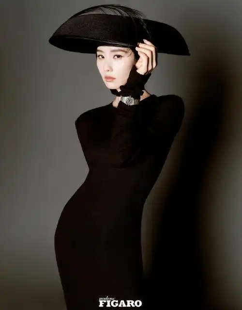 刘诗诗费加罗四月刊封面##刘诗诗a爆了