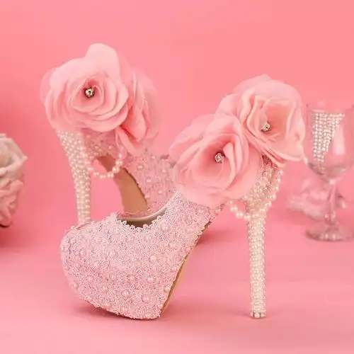 十二星座粉色最美高跟鞋_十二星座的高跟鞋