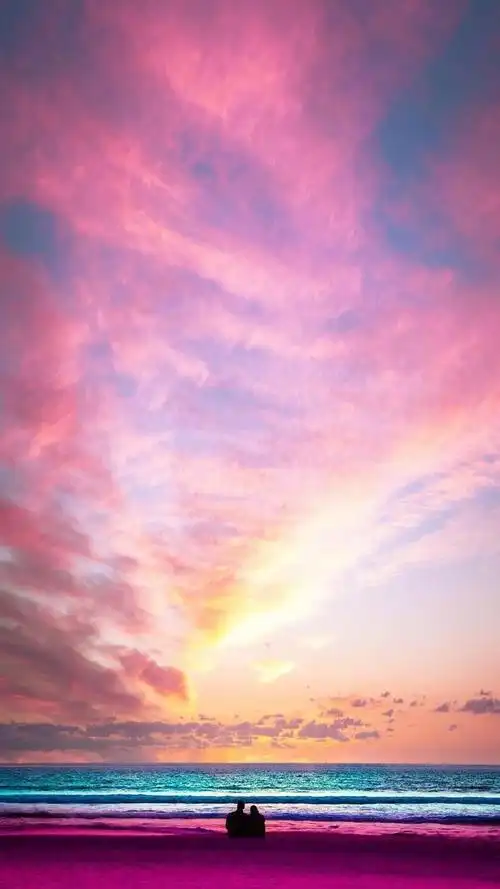 唯美迷人治愈系大海景色