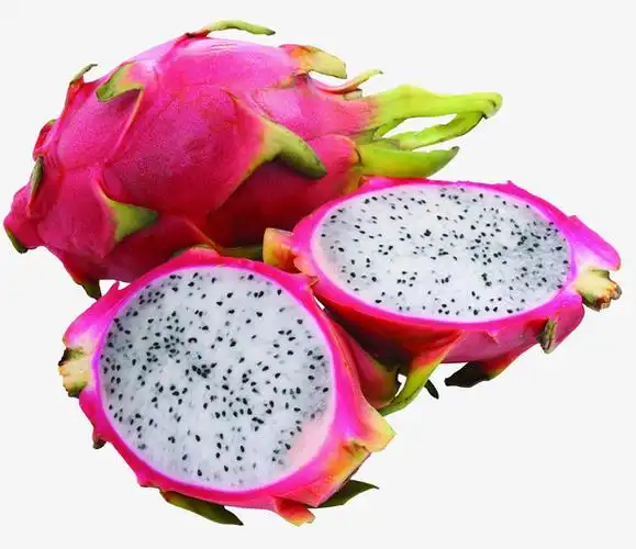 白心切开的火龙果