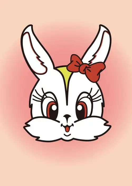 可爱卡通小兔子设计元素素材免费下载(图片编号:8708133)-六图网