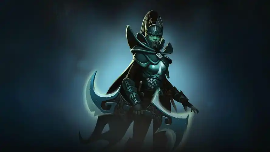 dota游戏女英雄插画