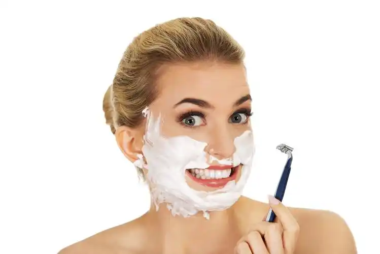 刮胡子的美女图片素材下载(图片id:947660)_-女性女人-图片素材_ 集