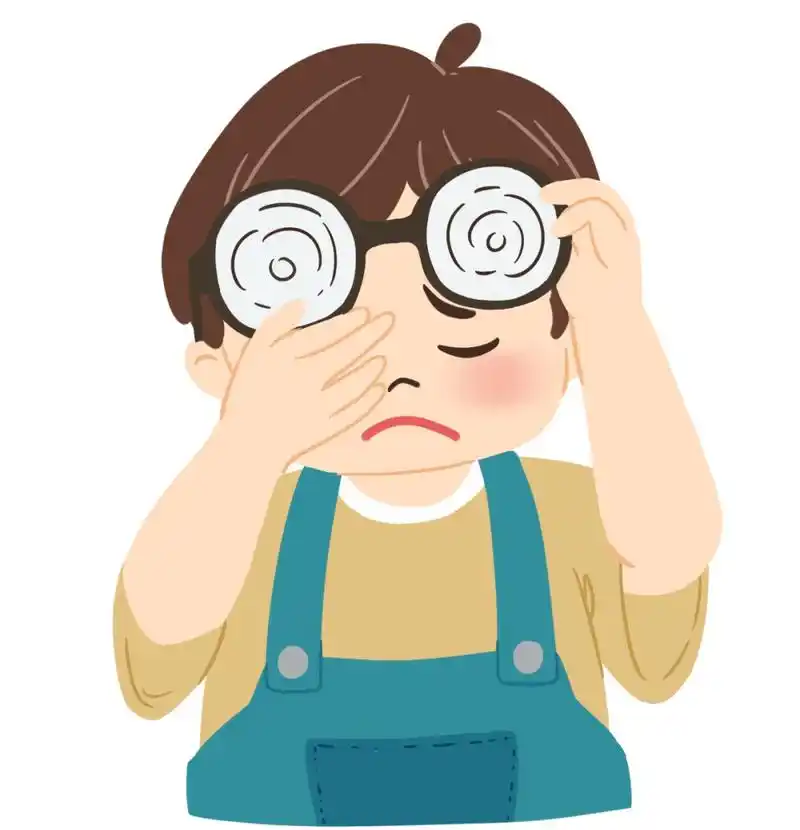 案说戴眼镜就能治疗近视