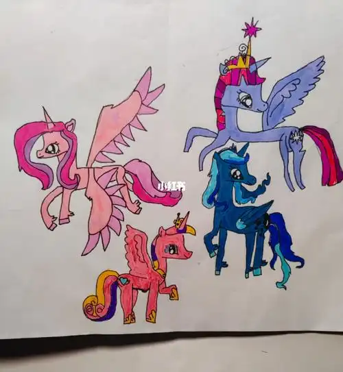 每日一画小马宝莉全部公主