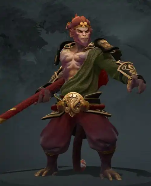 dota2新英雄齐天大圣孙悟空就是比lol的猴子帅气!