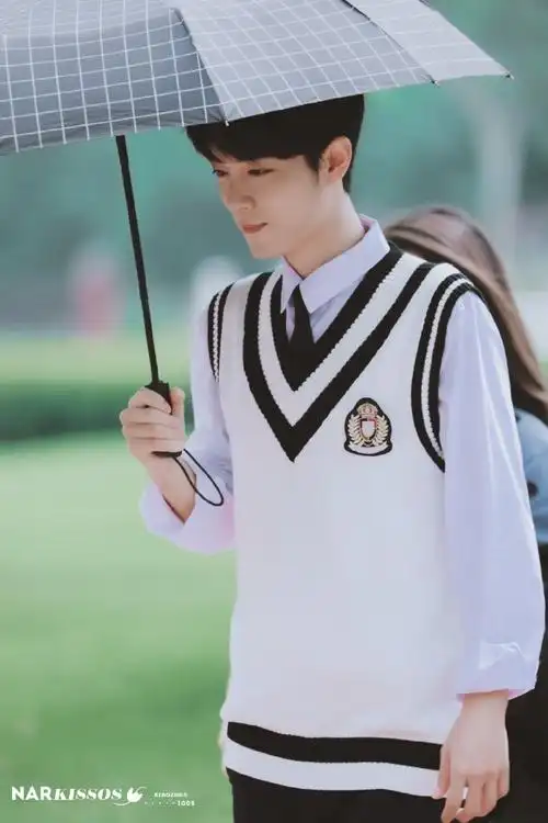 top级别的明星校服造型#满满的青春活力真的是太帅了我们肖战绝对是