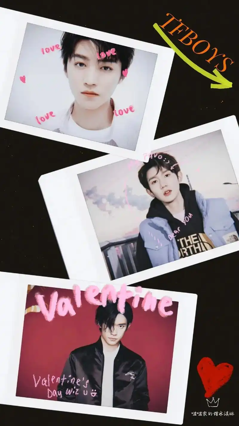 tfboys壁纸."三个人一起唱歌时的光芒,胜过这世间万千" - 抖音