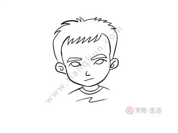 简单人头简笔画