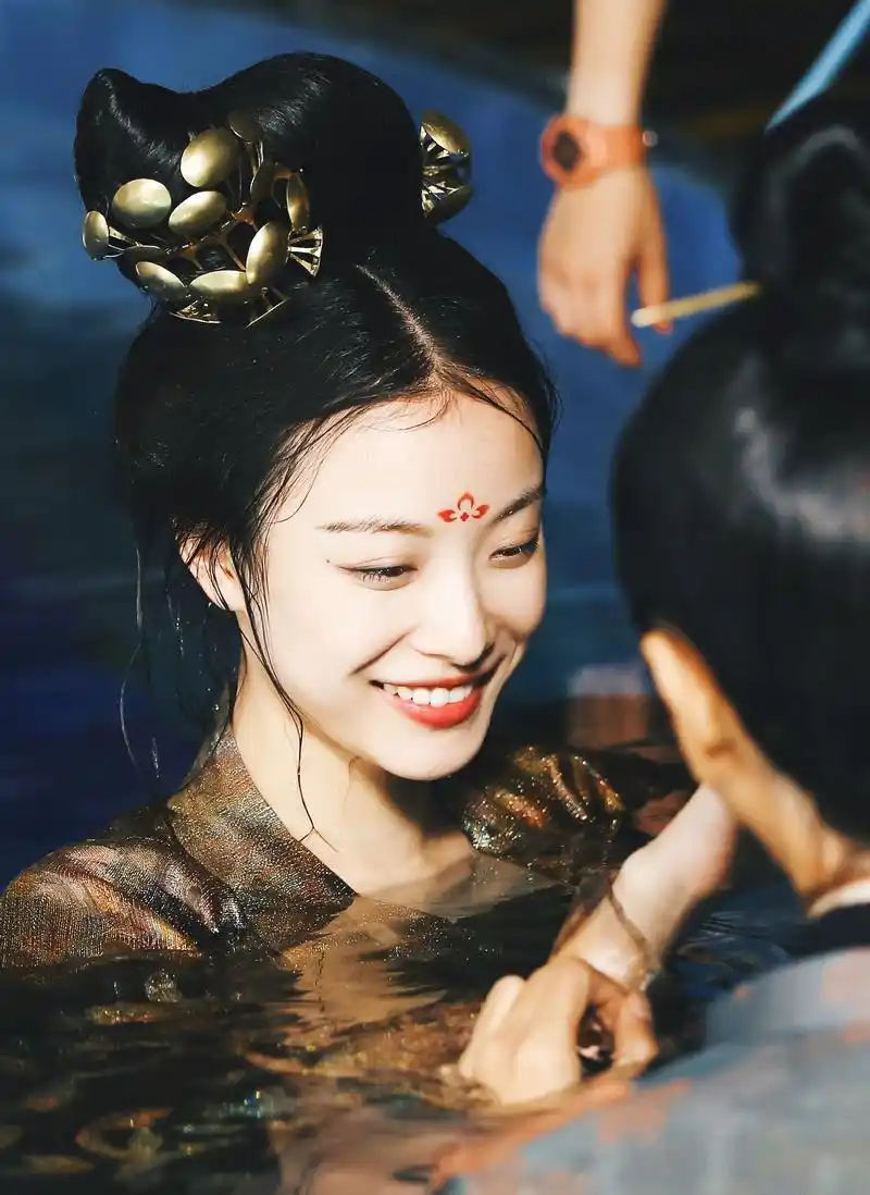 电视剧《天盛长歌》倪妮的逆天美颜,真的太美了,出水芙蓉