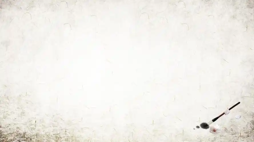 手绘古风ppt背景图片