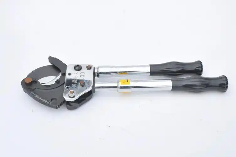 j95电动线缆剪 手动棘轮剪 棘轮式电缆剪刀 便携式断线钳