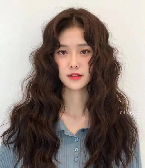 长发烫发造型效果图 最火的烫发类型赶紧get起来_女生烫发 - 美发站