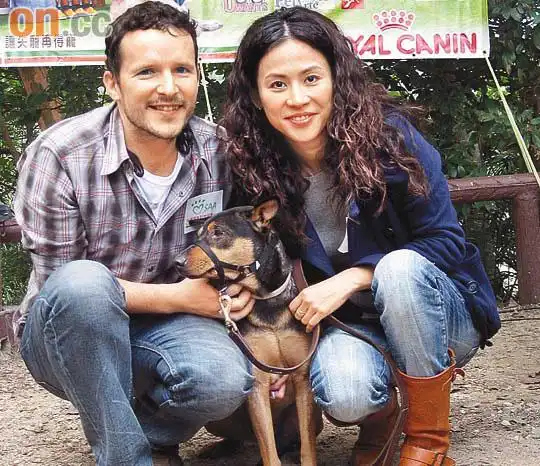 宣萱恋情公开 首次与外籍兽医男友亮相(图)