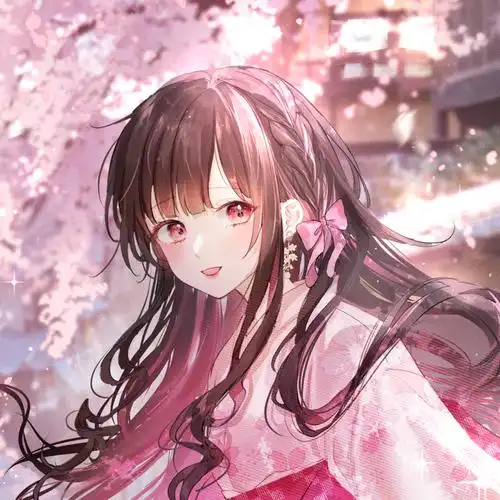 动漫情侣头像虎斑自截图片来源pixiv