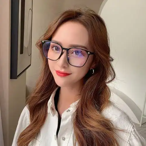 2020新款男女同款防蓝光电脑镜tr90学生眼镜框大框显瘦无压平光镜