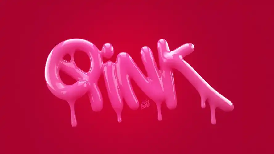 简约颜色文字设计桌面壁纸