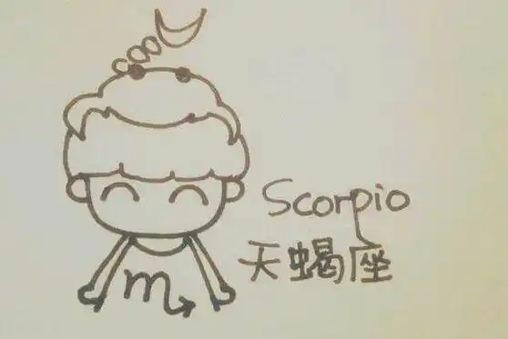 画12十二星座公主天蝎座