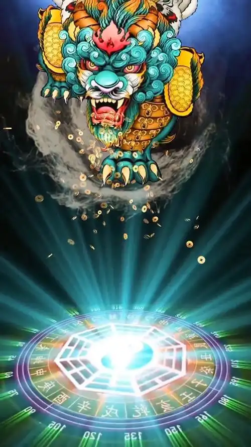 貔貅吸钱动态壁纸,貔貅又名天禄,有进无出,能吞天下运而不漏!