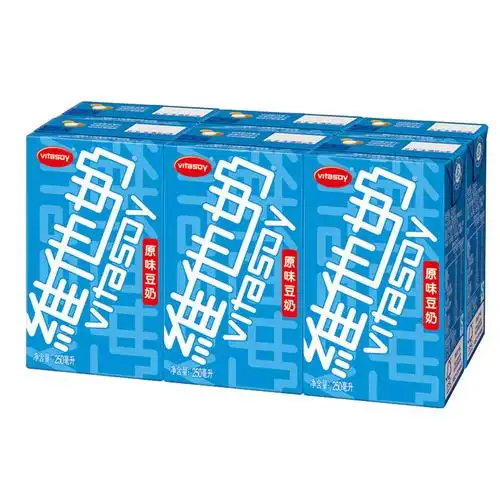 天猫超市维他奶原味豆奶250ml6盒组植物蛋白豆饮
