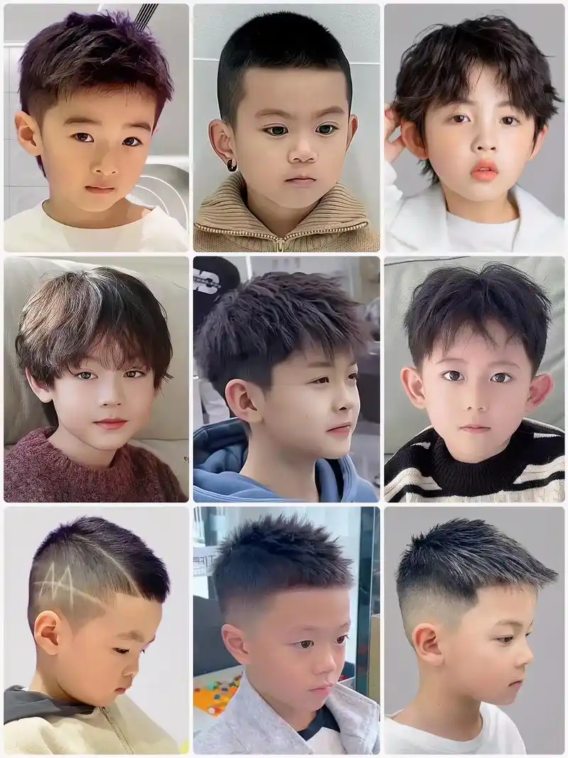 2024男童清爽发型合集