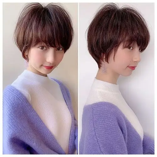 圆脸女性发型别瞎剪,有这几款就够了,减龄,显瘦,美美哒