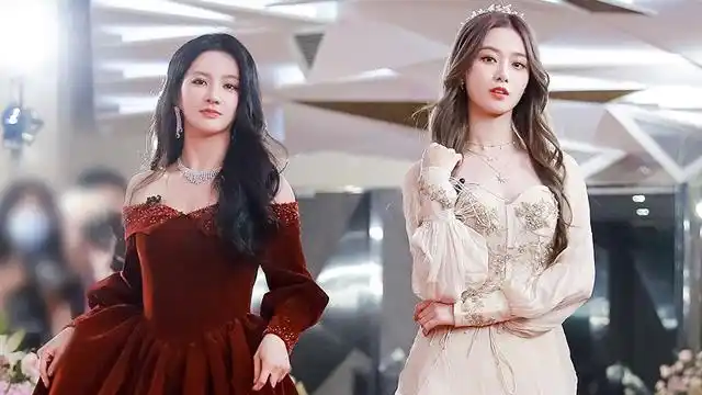 刘些宁徐艺洋牵手走红毯