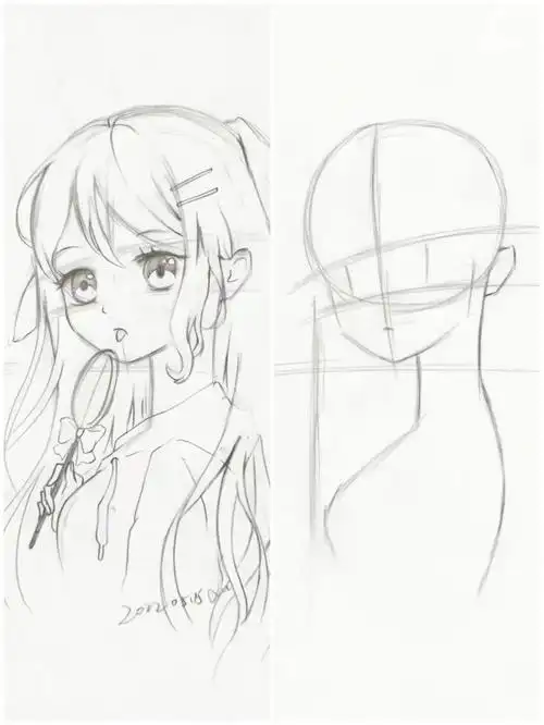 画画  #水粉   #儿童水粉画  #水粉色彩  #动漫素材  #马克笔动漫