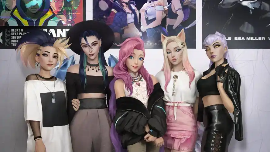 英雄联盟kda女团最新新动态   哪款小姐姐是你的最爱?