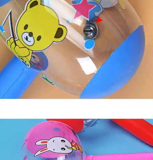 空气锤充气锤子玩具榔头新年活动礼物空气儿童敲打气锤吹气大塑料锤12