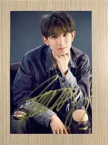 『冲冠』tfboys王源亲笔签名照片新款热门经典24款现货6寸定妆照