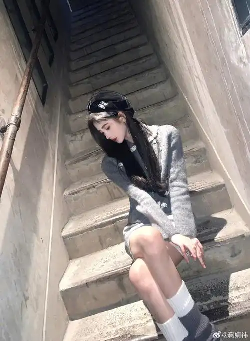 鞠婧祎学姐风穿搭我说小鞠真的美的很突出