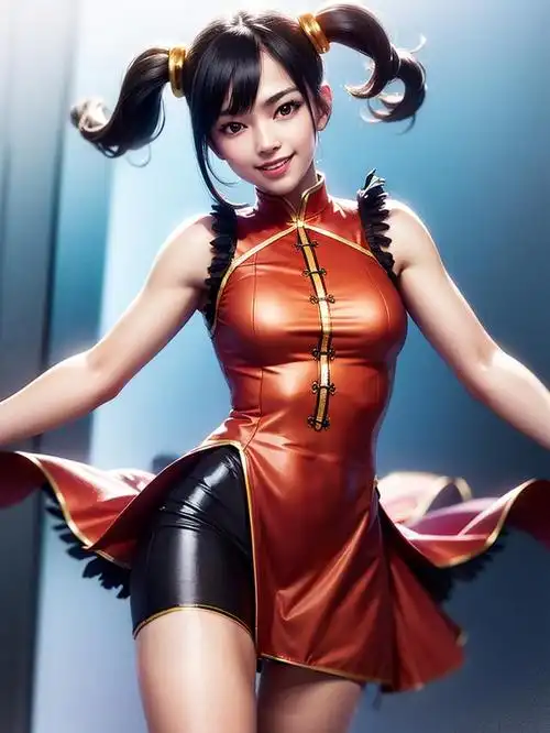 铁拳各种画风的凌晓雨头像壁纸