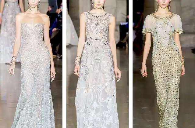 georgeshobeika最绚丽系列异域仙气高定礼服华丽花枝