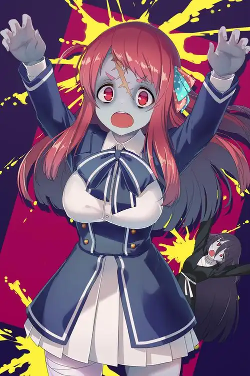 精选美少女扮女鬼的二次元动漫插画壁纸,不但不吓人还很可爱