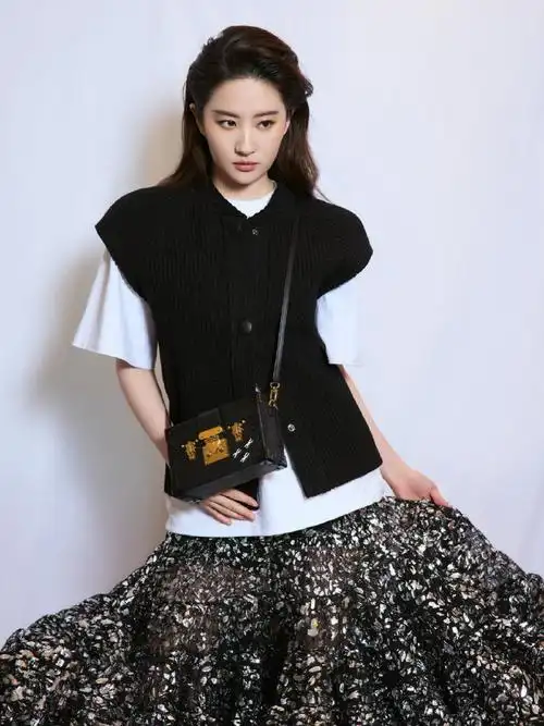 刘亦菲裙子好像钢丝球