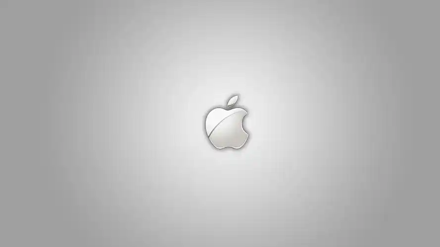 白色的苹果标志图片电脑壁纸高清原图下载,白色的苹果标志图片电脑壁