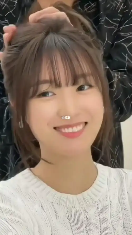 剪一个好看的刘海可以做到颜值翻倍