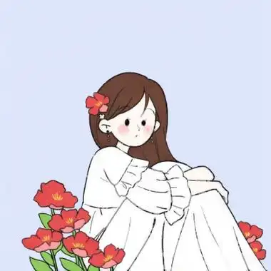 卡通女头像简单高清朴素的头像女简单气质卡通图片