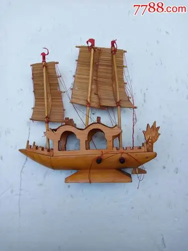 实木帆船