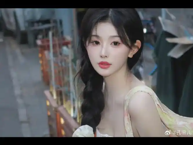 孔雪儿发量惊人##孔雪儿的头发好多