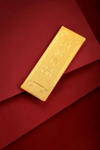 珠宝饰品产品摄影修图--金条