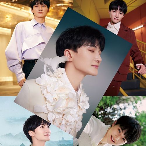 周深海报写真 2024周边明信片高清宿舍壁纸大挂画墙贴