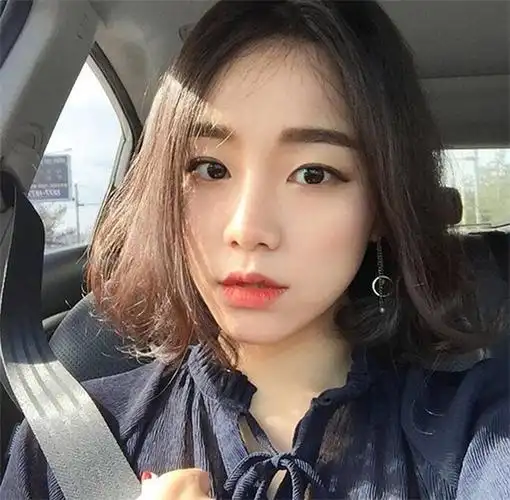 韩式中分短发女2021,瞬间变身潮流女神