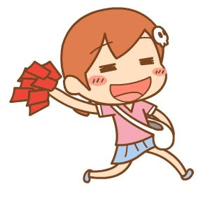 卡通gif红脸蛋gif撒红包gif张大嘴gif