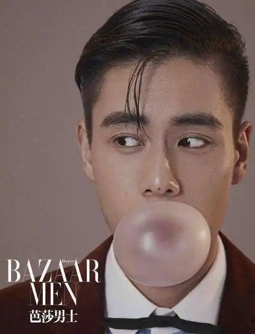 胡一天写真撞脸彭于晏,造型百变风格迥异,网友:三眼皮好帅